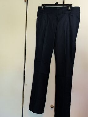 White House Black Market Navy Boot-Cut Pants